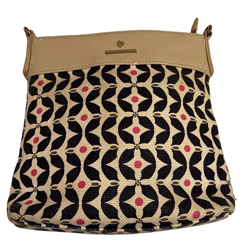 Spartina 449 Bag Coastal Daufuskie Island Linen Crossbody Missing Strap *Flaws